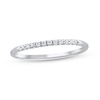 Thumbnail Image 1 of 1/10 CT. T.W. Diamond Eleven Stone Pavé Anniversary Band in 10K White Gold