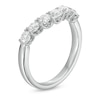 Thumbnail Image 3 of 1 CT. T.W. Certified Diamond Seven Stone Contour Band in 14K White Gold (I/SI2)