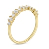 Thumbnail Image 3 of Alternating 3/4 CT. T.W. Emerald-Cut and Round Diamond Band in 14K Gold
