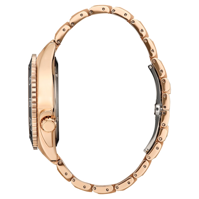 Main Image 2 of Men’s Citizen Eco-Drive® Sport Luxury Rose-Tone IP Watch with Black Dial (Model: AW1773-55E)