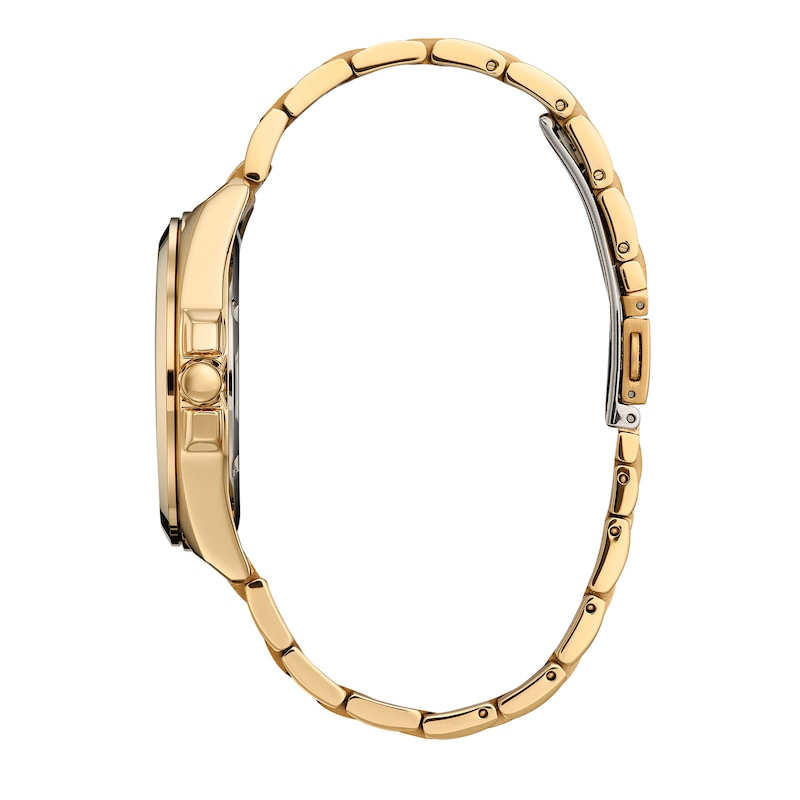 Main Image 3 of Men’s Citizen Eco-Drive® Classic Gold-Tone IP Watch with Blue Dial (Model: BM7532-54L)