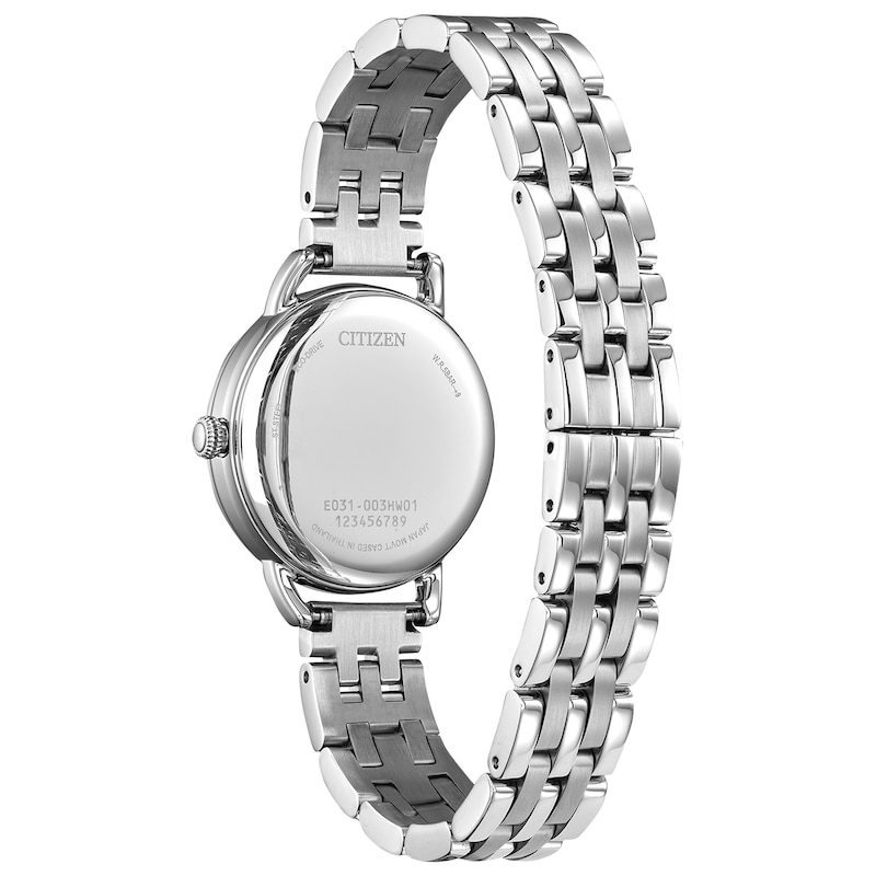 Main Image 2 of Ladies’ Citizen Eco-Drive® Classic Watch with Silver-Tone Dial (Model: EM1050-56A)