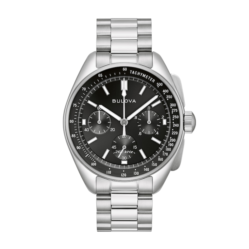 Main Image 1 of Men's Bulova Lunar Pilot Watch with Black Dial (Model: 96K111)