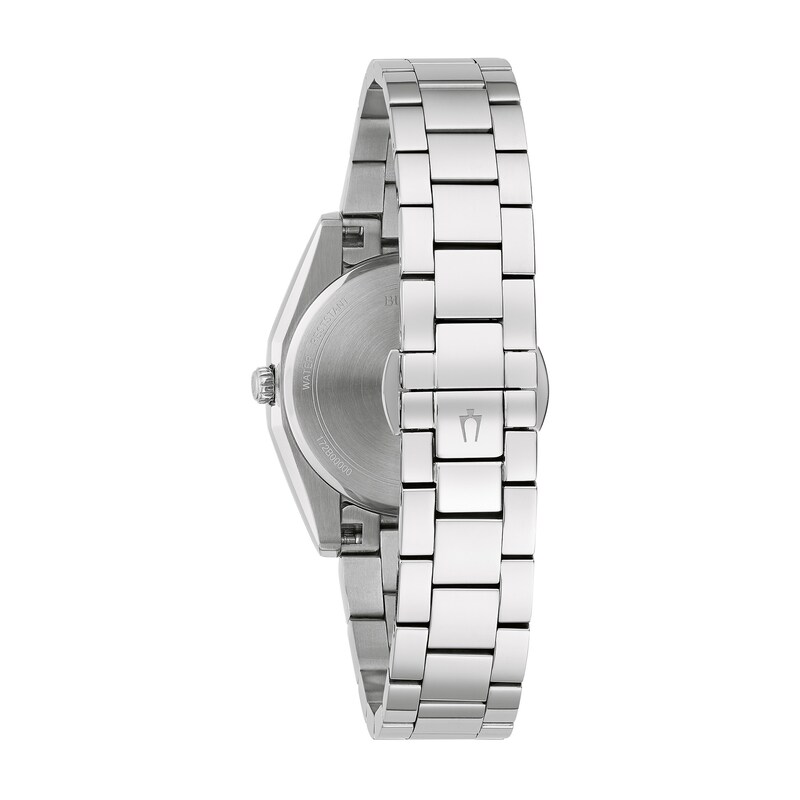 Main Image 3 of Ladies' Bulova Surveyor Diamond Accent Watch with Dark Blue Dial (Model: 96P229)