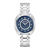Thumbnail Image 0 of Ladies' Bulova Duality 1/8 CT. T.W. Diamond Interchangeable Bands Watch with Blue Dial (Model: 96X160)