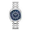 Thumbnail Image 1 of Ladies' Bulova Duality 1/8 CT. T.W. Diamond Interchangeable Bands Watch with Blue Dial (Model: 96X160)