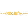 Thumbnail Image 5 of 1/10 CT. T.W. Diamond Heart-Shaped Infinity Loop Necklace in Sterling Silver with 14K Gold Plate