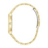 Thumbnail Image 5 of Men's Bulova Crystal Accent Gold-Tone IP Watch with Champagne Dial and Cross Pendant Box Set (Model: 98K113)