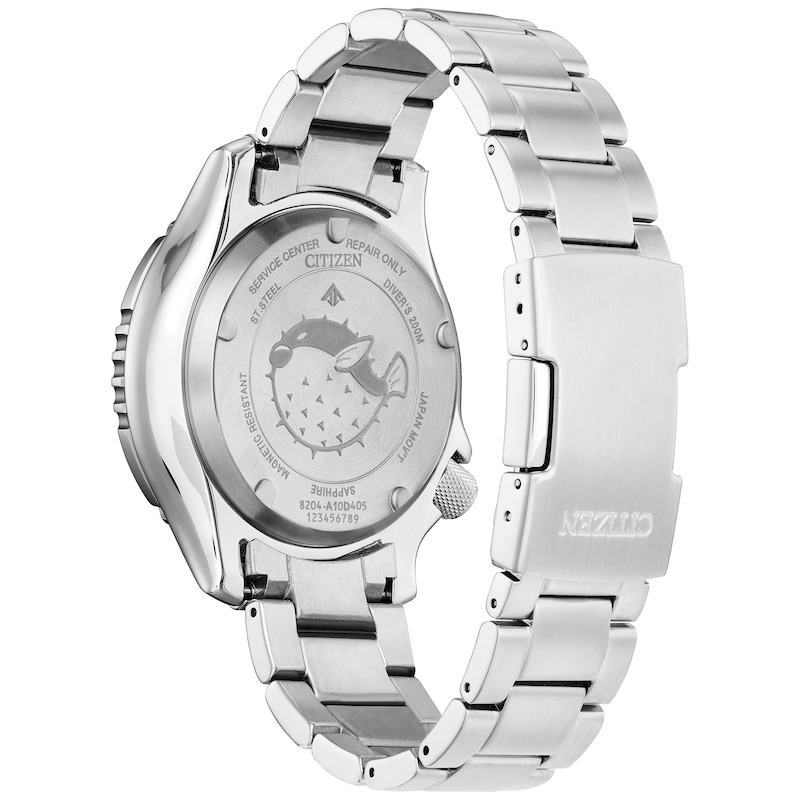 Main Image 2 of Men's Citizen Promaster Dive Automatic Watch with Blue Dial (Model: NY0136-52L)