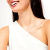 Thumbnail Image 2 of 7.5mm Freshwater Cultured Pearl Paper Clip Chain Necklace in 10K Gold