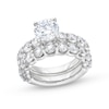 Thumbnail Image 1 of 6 CT. T.W. Certified Lab-Grown Diamond Bridal Set in 14K White Gold (F/VS2)