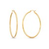Thumbnail Image 1 of 45.0mm Hoop Earrings in Hollow 14K Gold