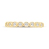 Thumbnail Image 4 of 1/4 CT. T.W. Diamond Bead Frame Vintage-Style Stackable Band in 10K Gold