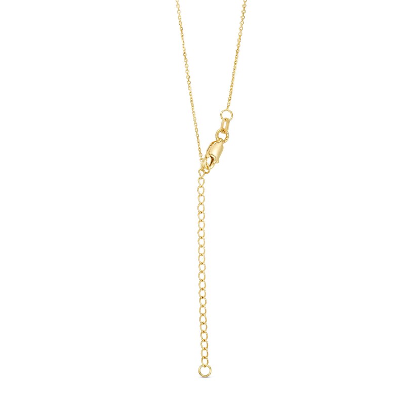 Main Image 3 of Polished Disc Pendant in 10K Gold