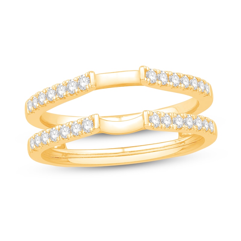 Main Image 1 of 3/8 CT. T.W. Diamond Solitaire Enhancer in 14K Gold