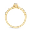 Thumbnail Image 2 of 1/3 CT. T.W. Diamond Frame Station Engagement Ring in 10K Gold (I/I3)