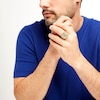 Thumbnail Image 2 of Men's 1 CT. T.W. Diamond and Lab-Created Ruby Lion Ring in 10K Gold