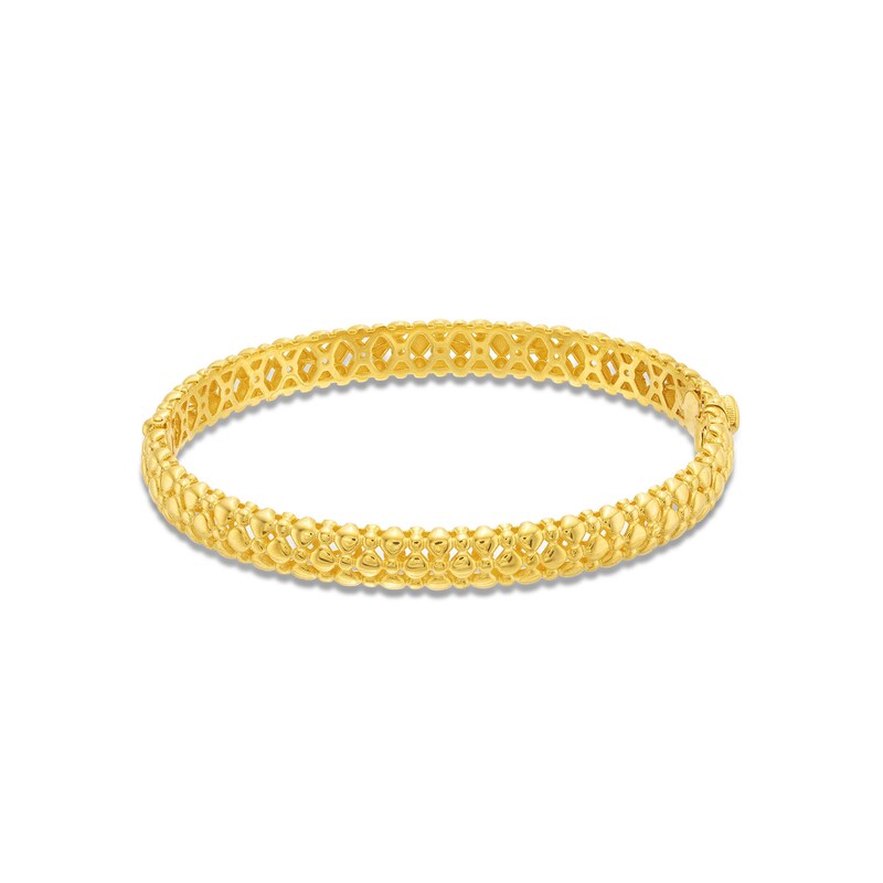 Main Image 1 of Nugget Bangle in 14K Gold