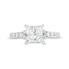Thumbnail Image 4 of Vera Wang Love Collection 2-1/2 CT. T.W. Princess-Cut Certified Lab-Grown Diamond Engagement Ring in 14K White Gold (F/VS2)
