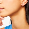 Thumbnail Image 2 of Endless 12.0mm Hoop Earrings in Hollow 14K Gold