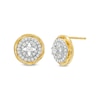 Thumbnail Image 0 of 1/3 CT. T.W. Multi-Diamond North Star center Stud Earrings in 10K Gold