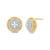Thumbnail Image 0 of 1/3 CT. T.W. Multi-Diamond North Star center Stud Earrings in 10K Gold