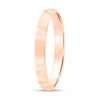Thumbnail Image 2 of 3.0mm Engravable Low Dome Comfort-Fit Wedding Band in 10K Rose Gold (1 Line)