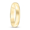 Thumbnail Image 2 of 4.0mm Engravable Low Dome Comfort-Fit Wedding Band in 10K Gold (1 Line)