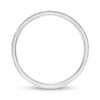 Thumbnail Image 3 of 4.0mm Engravable Low Dome Comfort-Fit Wedding Band in 10K White Gold (1 Line)