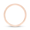 Thumbnail Image 3 of 4.0mm Engravable Low Dome Comfort-Fit Wedding Band in 10K Rose Gold (1 Line)