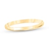 Thumbnail Image 1 of 2.0mm Engravable Low Dome Comfort-Fit Wedding Band in 14K Gold (1 Line)