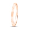 Thumbnail Image 2 of 2.0mm Engravable Low Dome Comfort-Fit Wedding Band in 14K Rose Gold (1 Line)