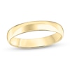 Thumbnail Image 1 of 4.0mm Engravable Low Dome Comfort-Fit Wedding Band in 14K Gold (1 Line)