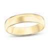 Thumbnail Image 1 of 5.0mm Engravable Low Dome Comfort-Fit Wedding Band in 14K Gold (1 Line)