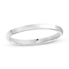 Thumbnail Image 1 of 2.0mm Engravable Low Dome Comfort-Fit Wedding Band in 14K White Gold (1 Line)