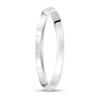 Thumbnail Image 2 of 2.0mm Engravable Low Dome Comfort-Fit Wedding Band in 14K White Gold (1 Line)