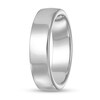 Thumbnail Image 2 of 6.5mm Engravable Euro Wedding Band in 14K White Gold (1 Line)