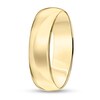 Thumbnail Image 2 of 6.0mm Engravable Low Dome Comfort-Fit Wedding Band in 14K Gold (1 Line)