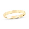 Thumbnail Image 1 of Men's 3.0mm Engravable Low Dome Comfort-Fit Wedding Band in 10K Gold (1 Line)