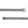 Thumbnail Image 3 of Vera Wang Men 1-3/4 CT. T.W. Black Diamond Curb Chain Bracelet in Sterling Silver with Black Ruthenium - 8.5"