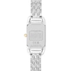Thumbnail Image 3 of Ladies' Coach Cadie Two-Tone Watch with Rectangular White Dial (Model: 14504172)