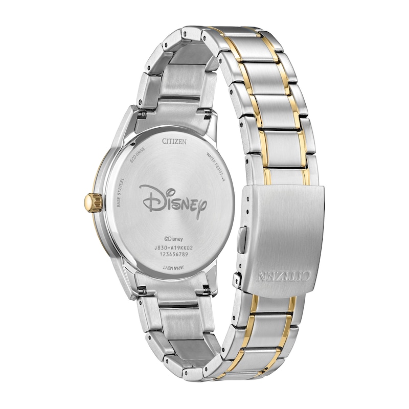 Main Image 3 of Men's Citizen Eco-Drive® Disney Sorcerer's Apprentice Mickey Two-Tone IP Watch with Blue Dial (Model: FE7064-71W)