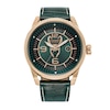 Thumbnail Image 1 of Men's Citizen Eco-Drive® ©Marvel Loki Green Strap Rose IP Watch with Green Dial (Model: AW1363-06W)