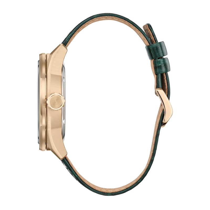 Main Image 2 of Men's Citizen Eco-Drive® ©Marvel Loki Green Strap Rose IP Watch with Green Dial (Model: AW1363-06W)