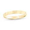 Thumbnail Image 1 of 3.0mm Engravable Low Dome Comfort Fit Wedding Band in 14K Gold (1 Line)