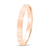 Thumbnail Image 2 of 3.0mm Engravable Low Dome Comfort Fit Wedding Band in 14K Rose Gold (1 Line)
