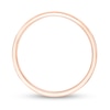 Thumbnail Image 3 of 3.0mm Engravable Low Dome Comfort Fit Wedding Band in 14K Rose Gold (1 Line)