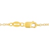 Thumbnail Image 3 of 1/8 CT. Diamond Solitaire Infinity Teardrop Pendant in 10K Gold