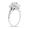 Thumbnail Image 2 of 1 CT. T.W. Diamond Octagon Double Frame Engagement Ring in 14K White Gold (H-I/I1-I2)