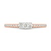 Thumbnail Image 3 of 1/4 CT. T.W. Rectangle Multi-Diamond Band in 14K Rose Gold (H-I/I1-I2)